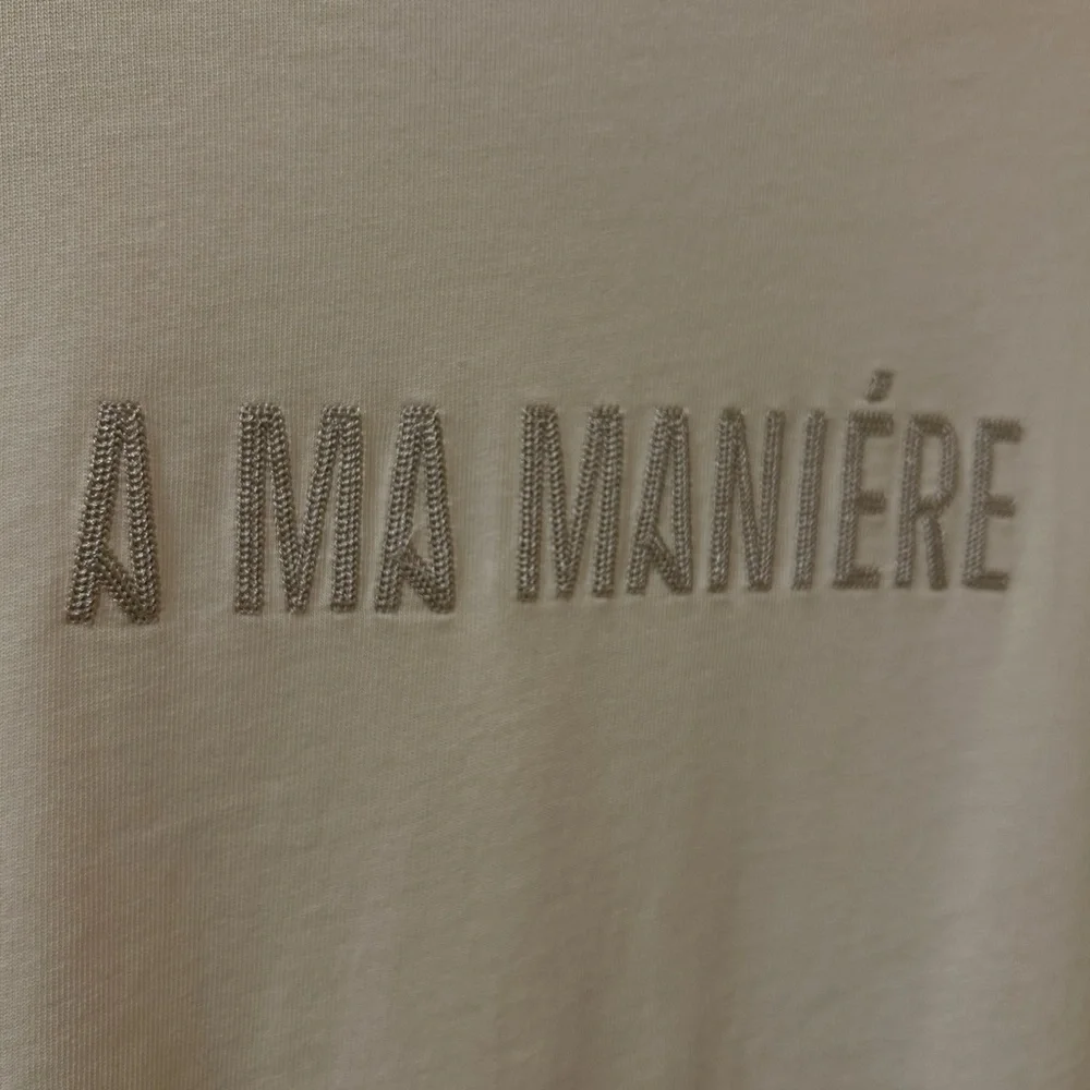 A Ma Maniére Cream T-Shirt - Picture 2 of 5